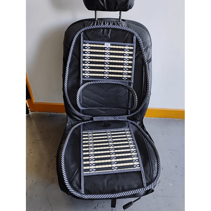 💥Oferta liquidacion💥 X1 Cubre Asiento Respaldo Lumbar Madera Bambú Verano Luxury  9