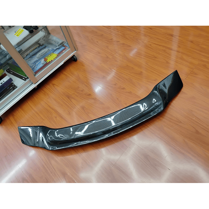 💥Oferta imperdible💥 Aleron trasero de maletero estilo Boca de pato diseño en fibra de carbono medidas 120cm x 16.5cm 1