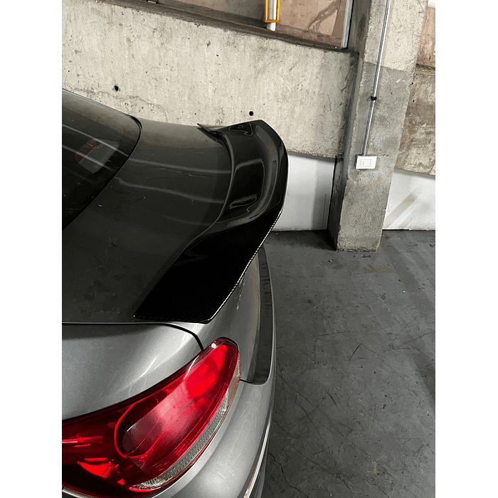 💥Oferta imperdible💥 Aleron trasero de maletero estilo Boca de pato diseño en fibra de carbono medidas 120cm x 16.5cm 10