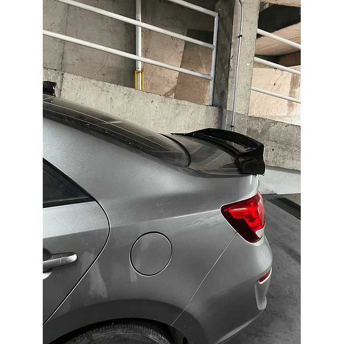 💥Oferta imperdible💥 Aleron trasero de maletero estilo Boca de pato diseño en fibra de carbono medidas 120cm x 16.5cm 12