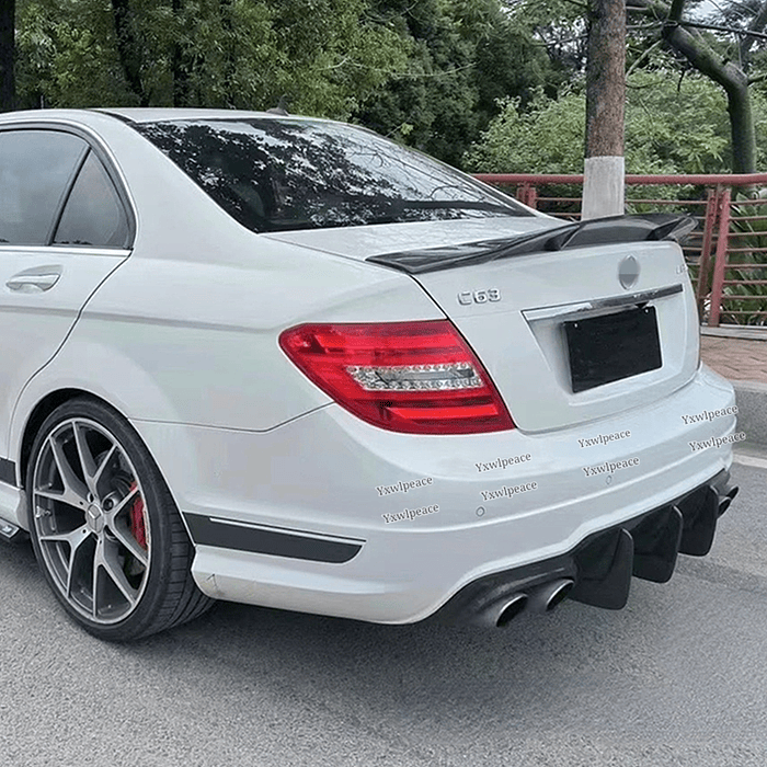 💥Oferta imperdible💥 Aleron trasero de maletero estilo Boca de pato diseño en fibra de carbono medidas 120cm x 16.5cm 14