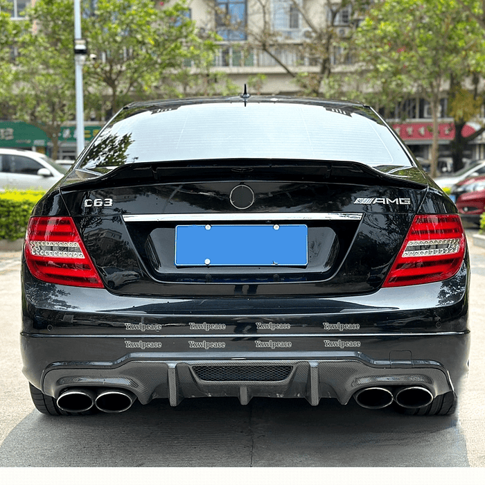 💥Oferta imperdible💥 Aleron trasero de maletero estilo Boca de pato diseño en fibra de carbono medidas 120cm x 16.5cm 16