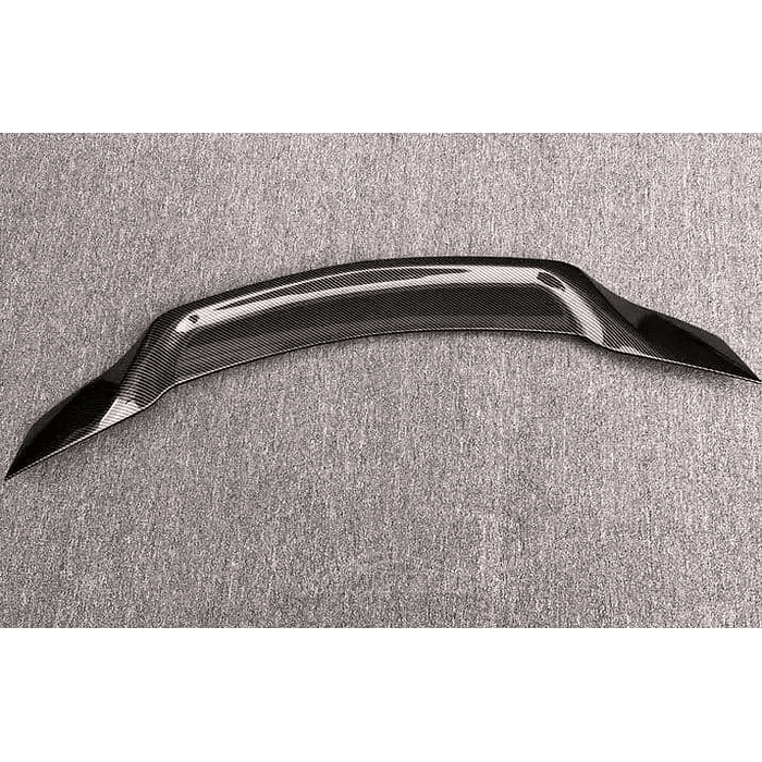 💥Oferta imperdible💥 Aleron trasero de maletero estilo Boca de pato diseño en fibra de carbono medidas 120cm x 16.5cm 6
