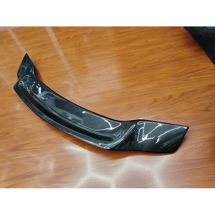 💥Oferta imperdible💥 Aleron trasero de maletero estilo Boca de pato diseño en fibra de carbono medidas 120cm x 16.5cm 11
