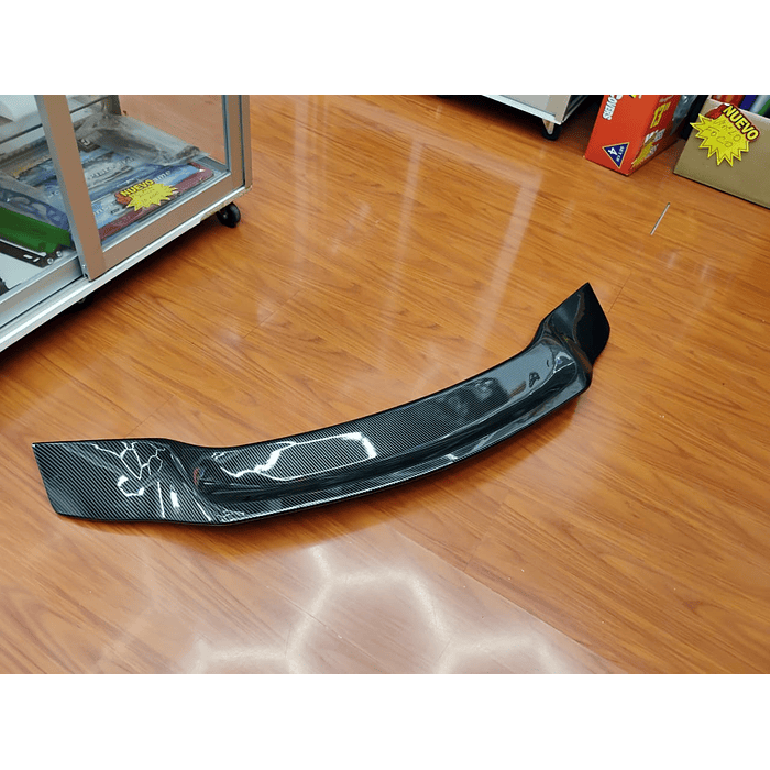💥Oferta imperdible💥 Aleron trasero de maletero estilo Boca de pato diseño en fibra de carbono medidas 120cm x 16.5cm 17