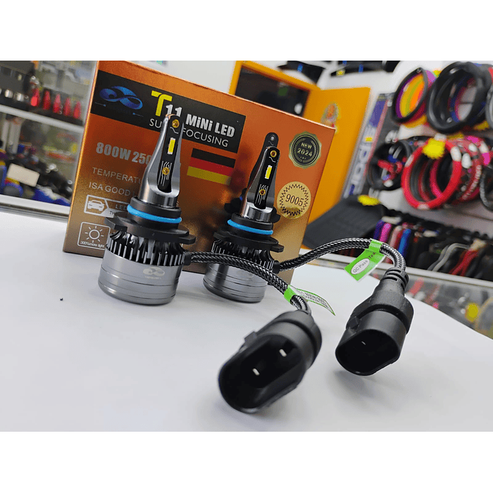 🚨 *¡OFERTA IMPERDIBLE!* 🚨   💡 *2 Ampolletas LED Mini Turbo CSP T11 9005 1