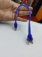 Cable adaptador sonido audio RCA 2 Machos 1 Hembra - thumbnail 1