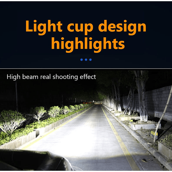 💥SUPER LIQUIDACION REMATE💥   X2 Ampolletas de faros delanteros de Auto H4 proyector lupa LED Canbus 20.000 lumenes 150W 6000K  12-24v alta y baja 5