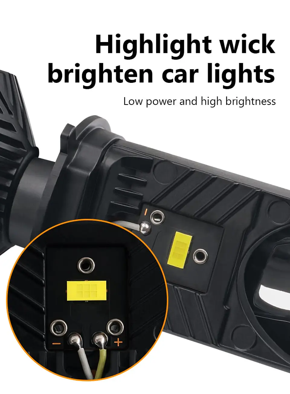 SUPER LIQUIDACION X2 Ampolletas de faros delanteros de Auto H4 23