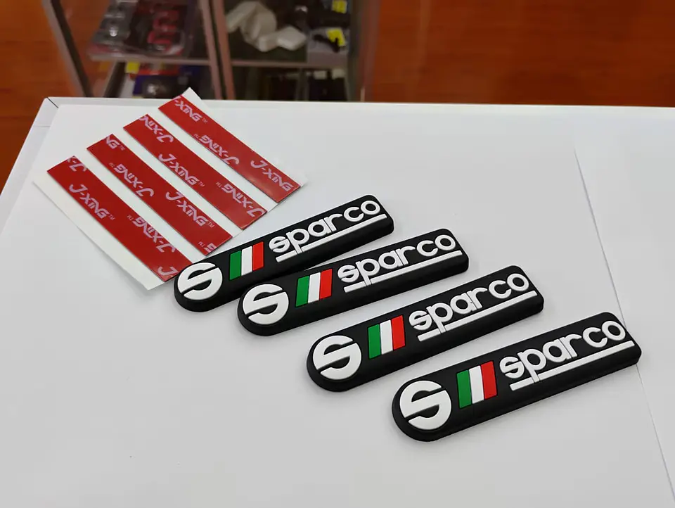 Set x4 topes de protección universal - Color negro sparco 2