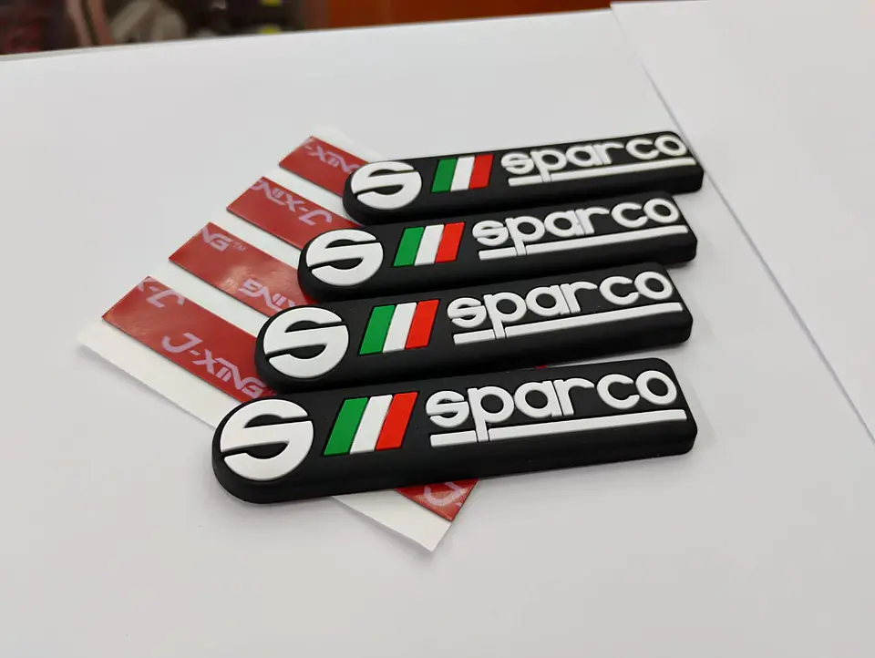 Set x4 topes de protección universal - Color negro sparco 4