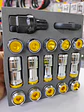 Set tuercas de seguridad Volk Racing, doble protección - Plata/Dorado - Miniatura 8