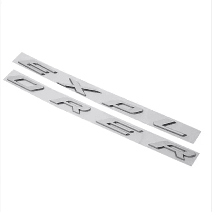 Emblema 3D Explorer letras plateadas para capot delantero de autos insignia pegatina para Ford Explorer 2011 al 2019 accesorios con estilo   4