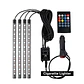 Tiras led de atmosfera interior de autos rgb tunning - thumbnail 3