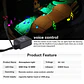 Tiras led de atmosfera interior de autos rgb tunning - thumbnail 4