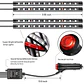 Tiras led de atmosfera interior de autos rgb tunning - thumbnail 5