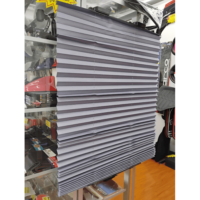 Cortina sombrilla retráctil Para Auto Parabrisas Protector Solar medidas 70cm x 140cm  11