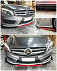 LIP BUMPER / FALDÓN DELANTERO kit de 4 piezas Negro brillante con Rojo - thumbnail 20