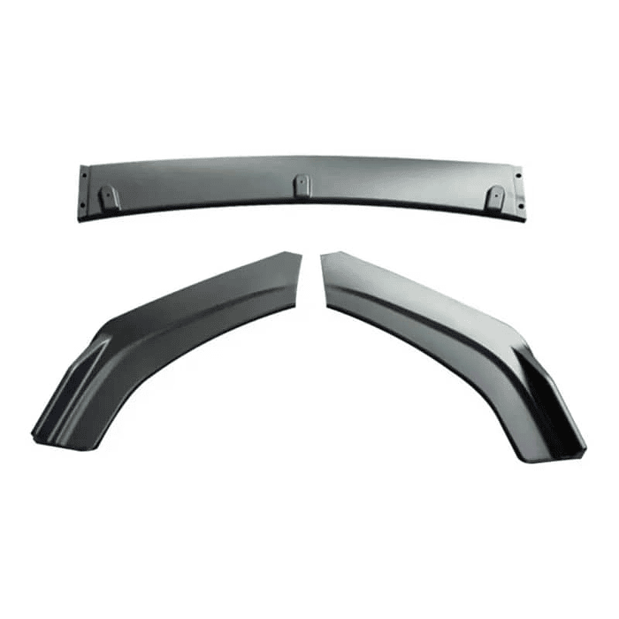 ¡Oferta imperdible! 🔥   *Front Lip / Bumper Faldón Delantero* (3 piezas Negro mate)  3