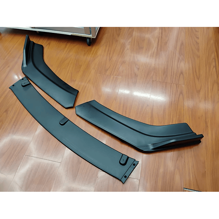¡Oferta imperdible! 🔥   *Front Lip / Bumper Faldón Delantero* (3 piezas Negro mate)  6
