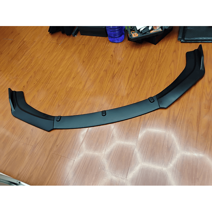 ¡Oferta imperdible! 🔥   *Front Lip / Bumper Faldón Delantero* (3 piezas Negro mate)  9