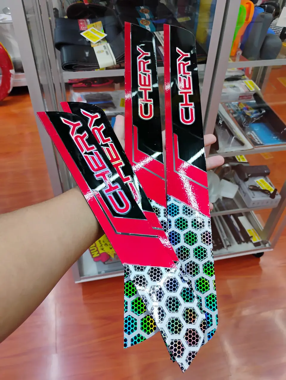 Cubre zócalos/pisadera multifunción acrílico - Chery 5