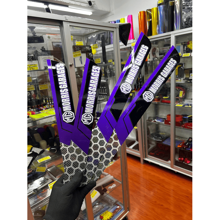 ¡Oferta de liquidación! 🚗💨 Cubre Zócalo / Pisadera Multifunción en Acrílico Protector para Autos Universal MG 3