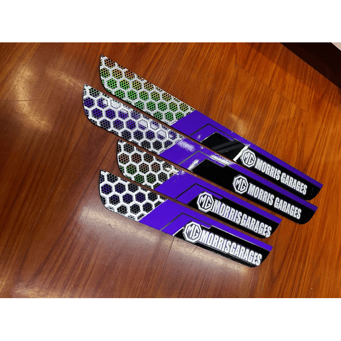 ¡Oferta de liquidación! 🚗💨 Cubre Zócalo / Pisadera Multifunción en Acrílico Protector para Autos Universal MG 10