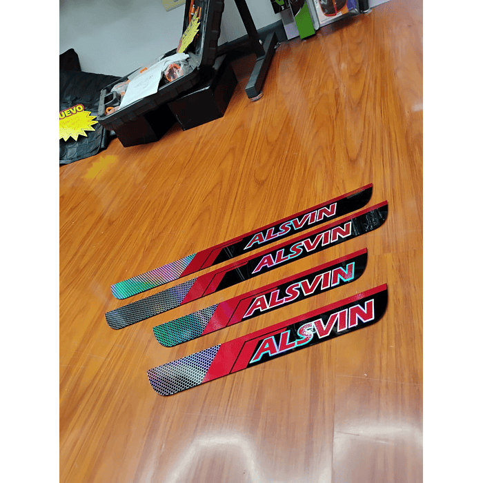 ¡Oferta de liquidación! 🚗💨 Cubre Zócalo / Pisadera Multifunción en Acrílico Protector para Autos Universal Changan Alsvin  2