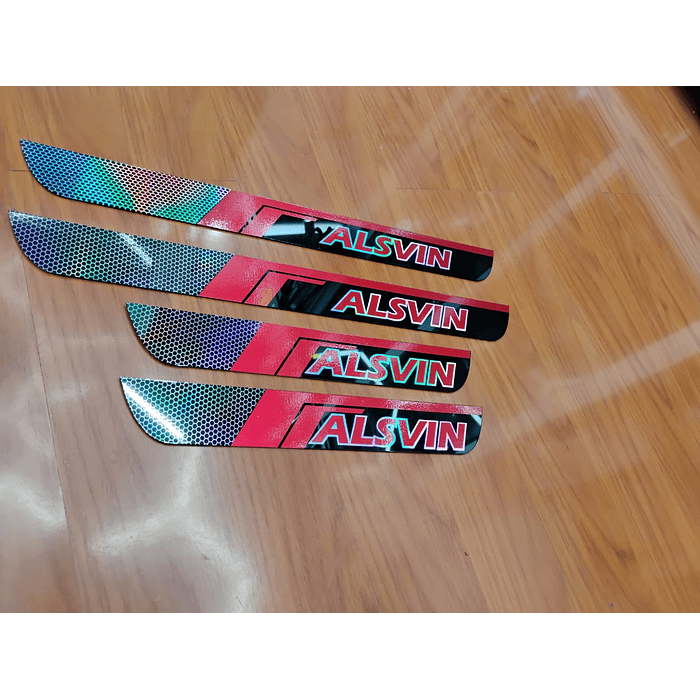 ¡Oferta de liquidación! 🚗💨 Cubre Zócalo / Pisadera Multifunción en Acrílico Protector para Autos Universal Changan Alsvin  3