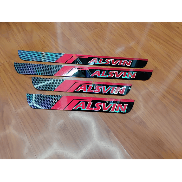 ¡Oferta de liquidación! 🚗💨 Cubre Zócalo / Pisadera Multifunción en Acrílico Protector para Autos Universal Changan Alsvin  4