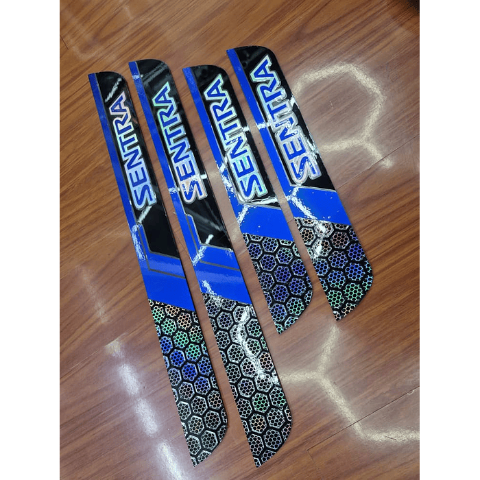 ¡Oferta de liquidación! 🚗💨 Cubre Zócalos / Pisadera Multifunción en Acrílico Protector para Autos Universal Nissan Sentra  9