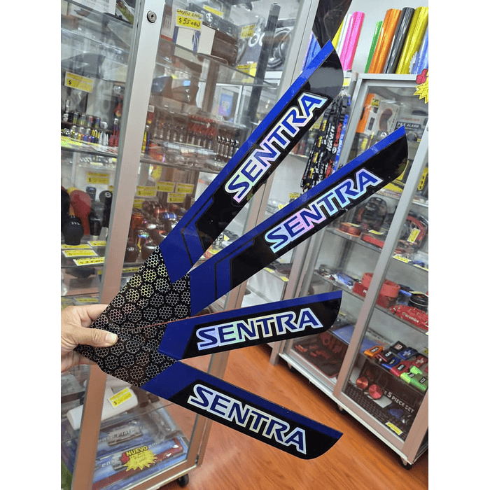 ¡Oferta de liquidación! 🚗💨 Cubre Zócalos / Pisadera Multifunción en Acrílico Protector para Autos Universal Nissan Sentra  16