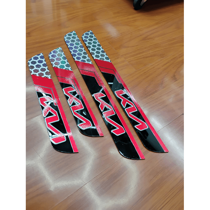 ¡Oferta de liquidación! Cubre Zócalos / Pisadera Multifunción en Acrílico Protector para Autos Universal Kia logo nuevo 11