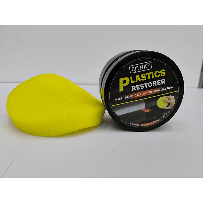 🔥💯Oferta especial💯🔥 Crema renovadora de piezas plásticas para interior y exterior de autos.  3