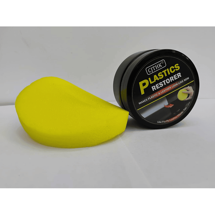 🔥💯Oferta especial💯🔥 Crema renovadora de piezas plásticas para interior y exterior de autos.  5