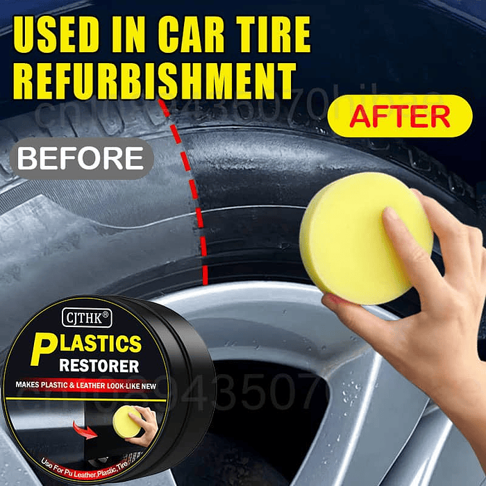 🔥💯Oferta especial💯🔥 Crema renovadora de piezas plásticas para interior y exterior de autos.  6