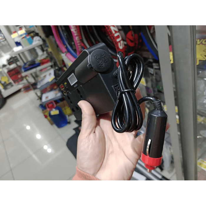 💥 LIQUIDACION 💥  Inversor 200W para Auto 12V/24V a 220V AC 🚗 💰Precio: 22990 pesos 23