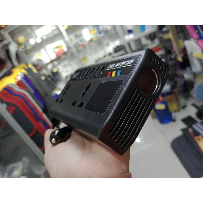 💥 Liquidación total 💥 🚗Inversor de Corriente para autos 12V/24V a 220V AC 200W   7