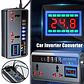 Inversor de Corriente para autos 12V/24V a 220V AC 200W - Miniatura 15