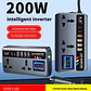 Inversor de Corriente para autos 12V/24V a 220V AC 200W - Miniatura 16