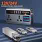 Inversor de Corriente para autos 12V/24V a 220V AC 200W - Miniatura 29