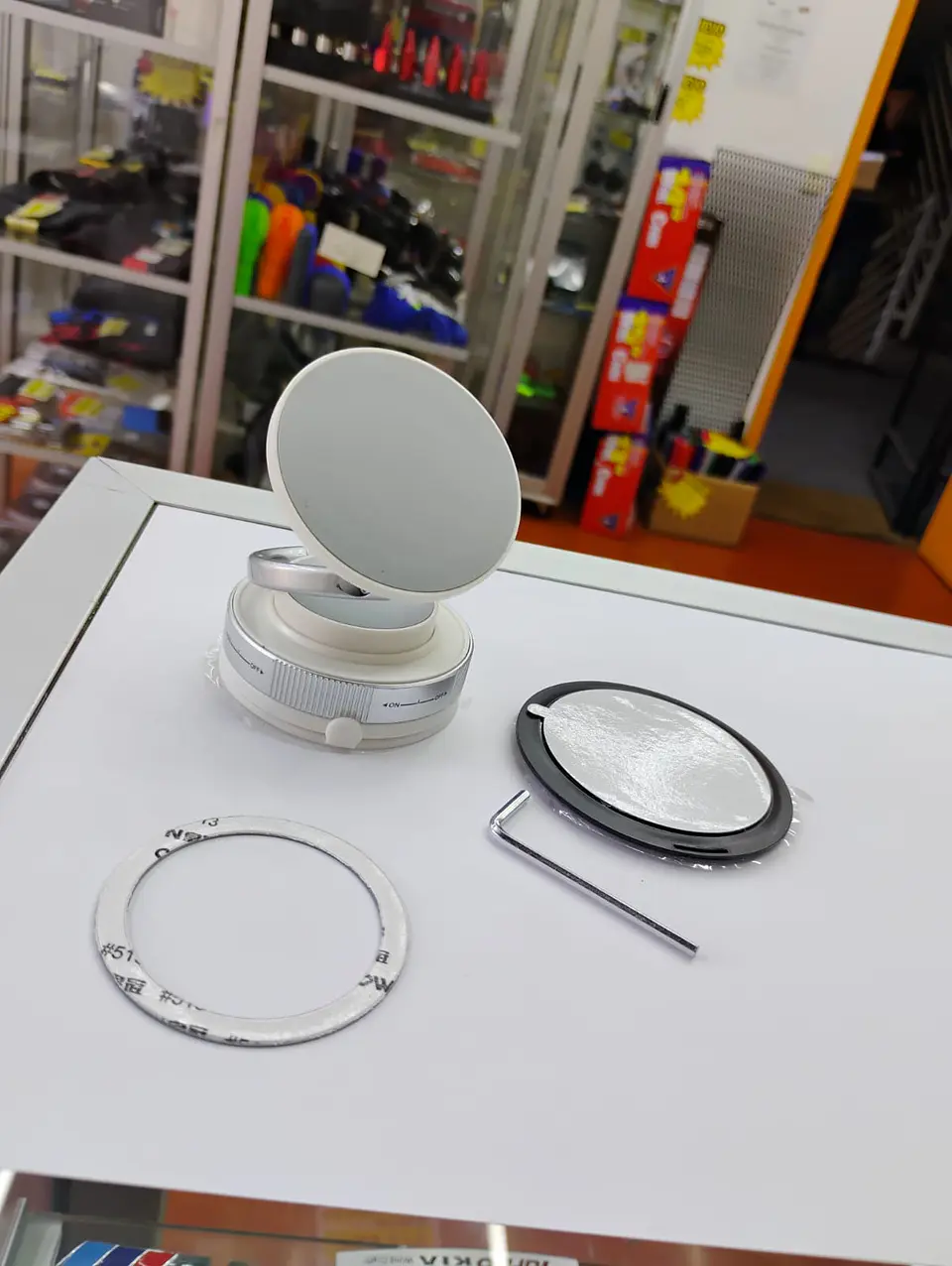 Soporte de teléfono magnético de metal ventosa o sopapo al vacío 13