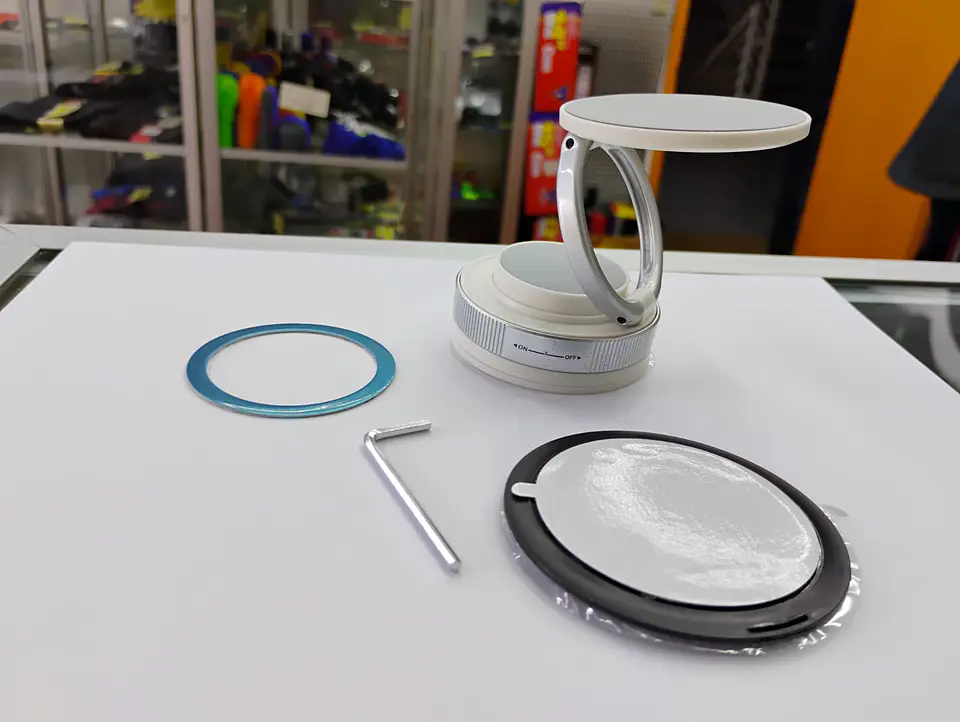 Soporte de teléfono magnético de metal ventosa o sopapo al vacío 15