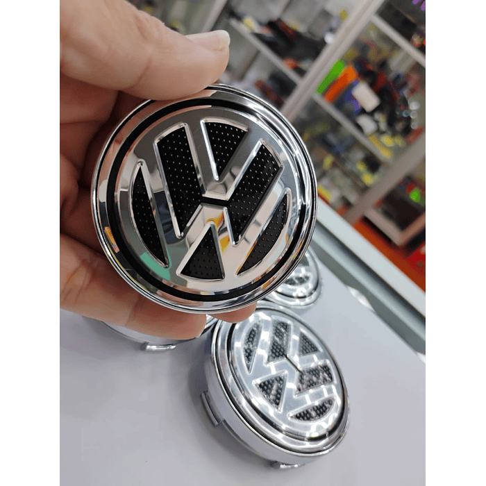 ¡Gran oferta! 🚗💥 *Set x4 Tapas para Centro de Llantas  VOLKSWAGEN * . 5