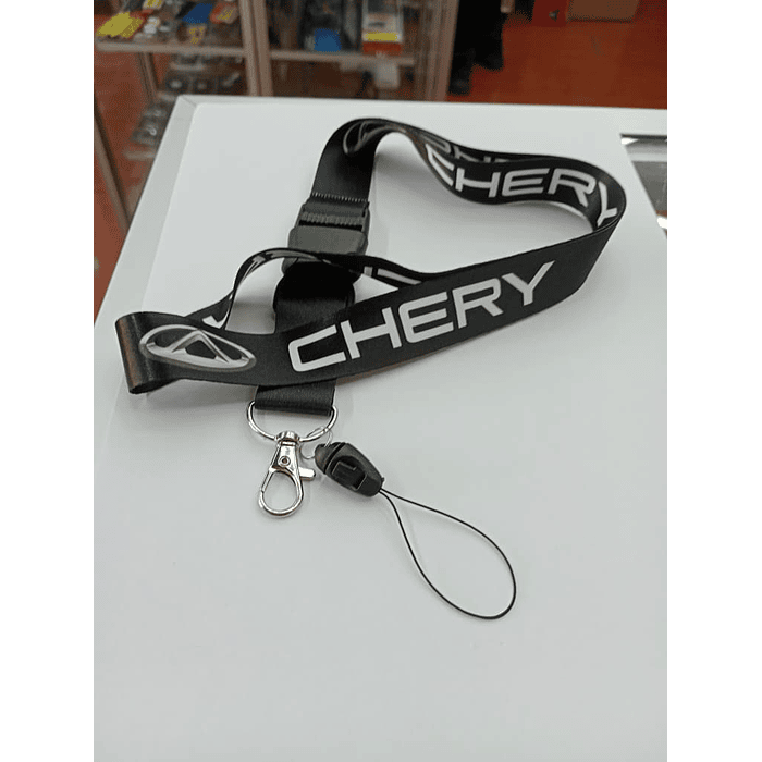 *🔥OFERTA RELÁMPAGO 🔥* *LLAVERO TUNING LANYARD CHERY (NEGRO)* 1