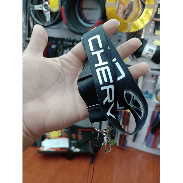 *🔥OFERTA RELÁMPAGO 🔥* *LLAVERO TUNING LANYARD CHERY (NEGRO)* 2