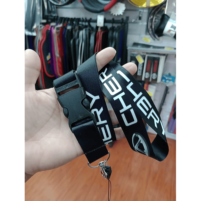 *🔥OFERTA RELÁMPAGO 🔥* *LLAVERO TUNING LANYARD CHERY (NEGRO)* 4