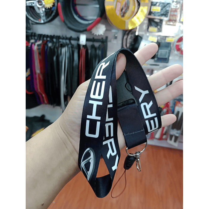 *🔥OFERTA RELÁMPAGO 🔥* *LLAVERO TUNING LANYARD CHERY (NEGRO)* 5