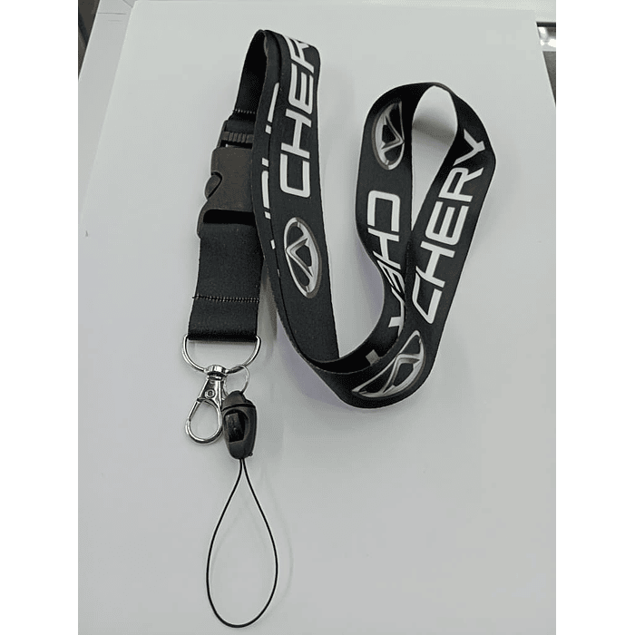 *🔥OFERTA RELÁMPAGO 🔥* *LLAVERO TUNING LANYARD CHERY (NEGRO)* 7